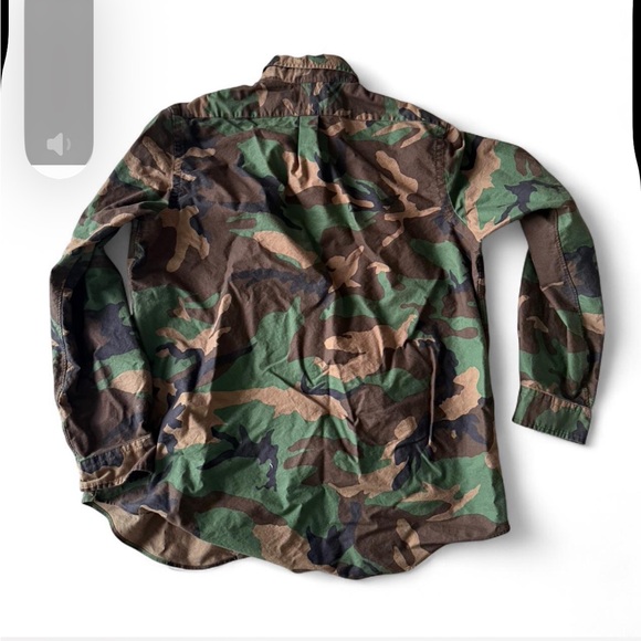 Ralph Lauren Men's Green Camouflage Shirt Jacket - Picture 3 of 4